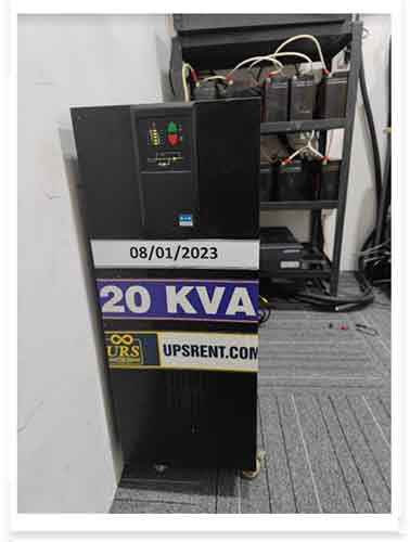 UPS on hire and Rental