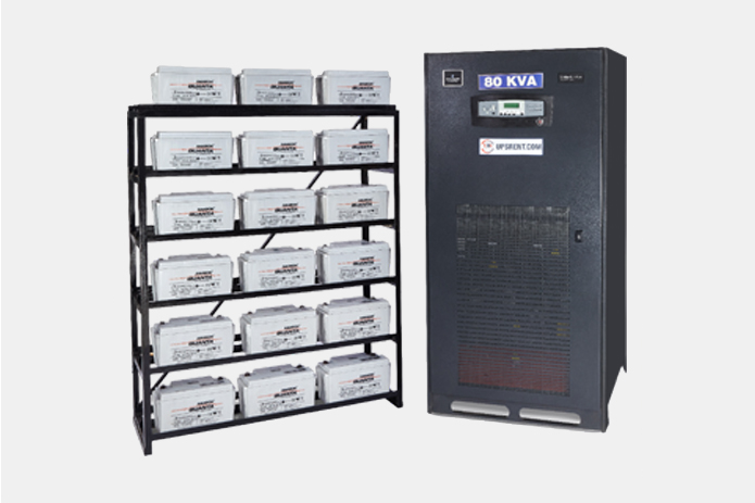 80 KVA UPS System Rental Service